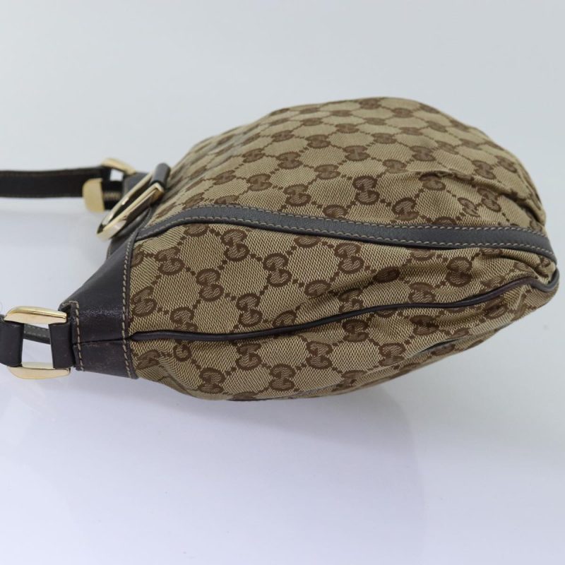 Gucci Gg Canvas Shoulder Bag Beige - Barde - Image 3