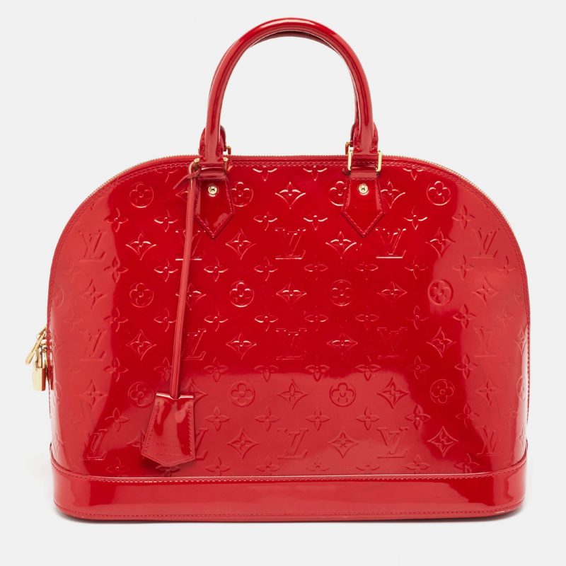 Louis Vuitton Pomme D’amour Monogram Vernis Alma Gm Bag - Barde