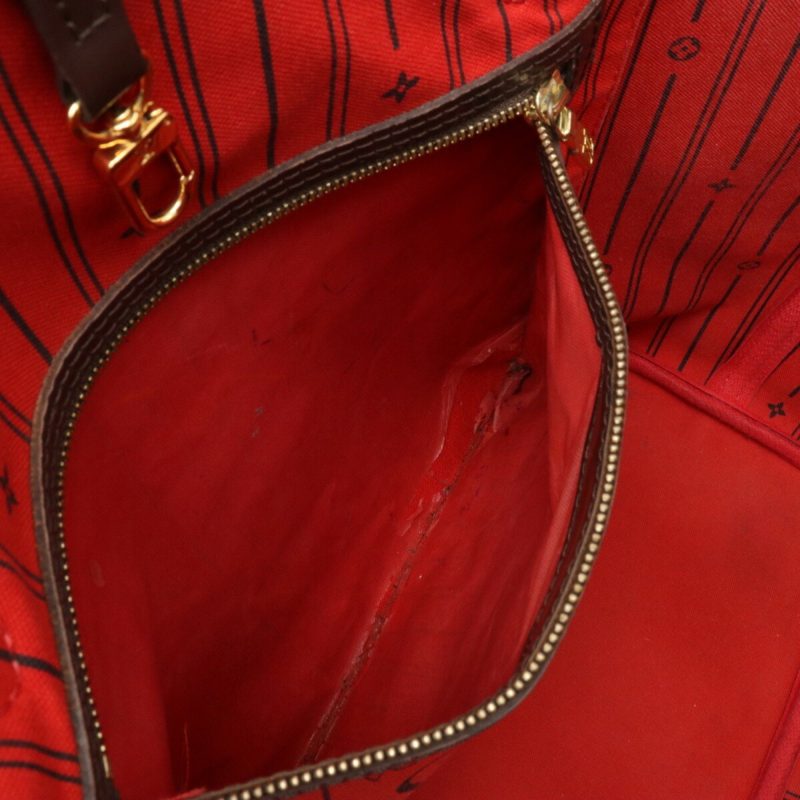 Louis Vuitton Neverfull Mm  Canvas Shoulder Bag - Barde - Image 4