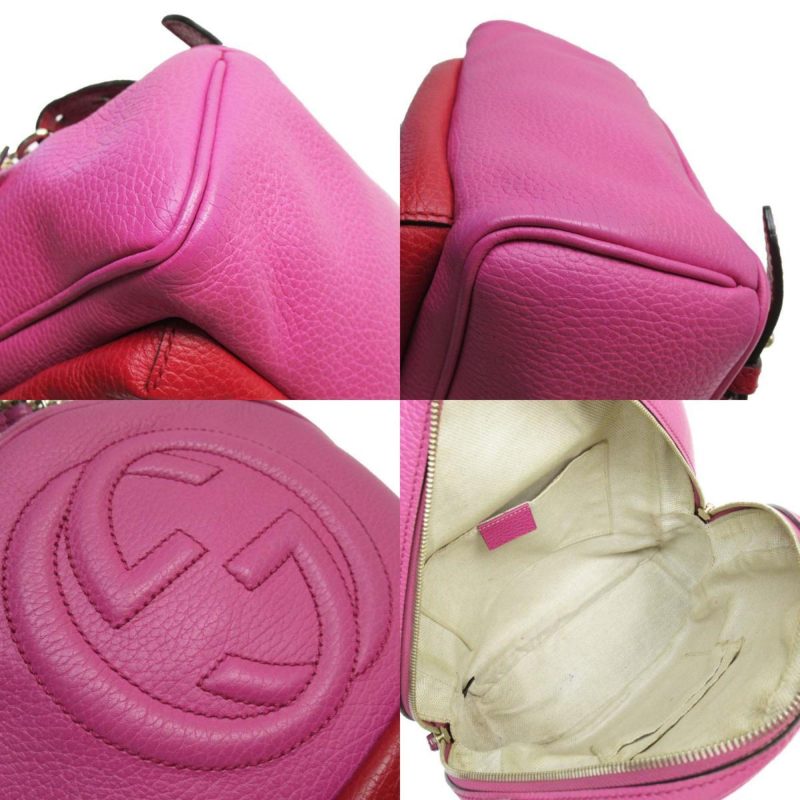 Gucci  Metal Leather Backpack (Pre-Owned) - Barde - Image 4