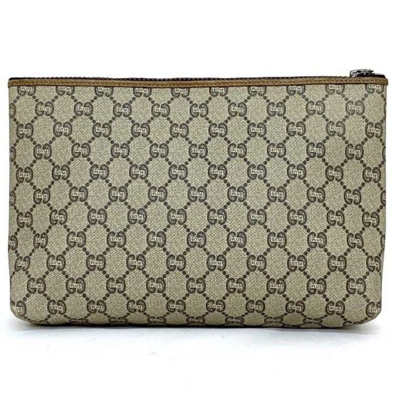 Gucci   Pvc Leather Clutch Bag Pouch (Pre-Owned) - Barde - Image 4