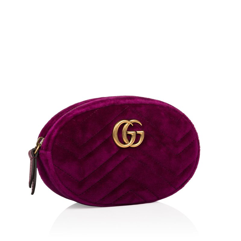 Gucci Gucci Marmont Belt Bag Fuchsia - Barde - Image 2