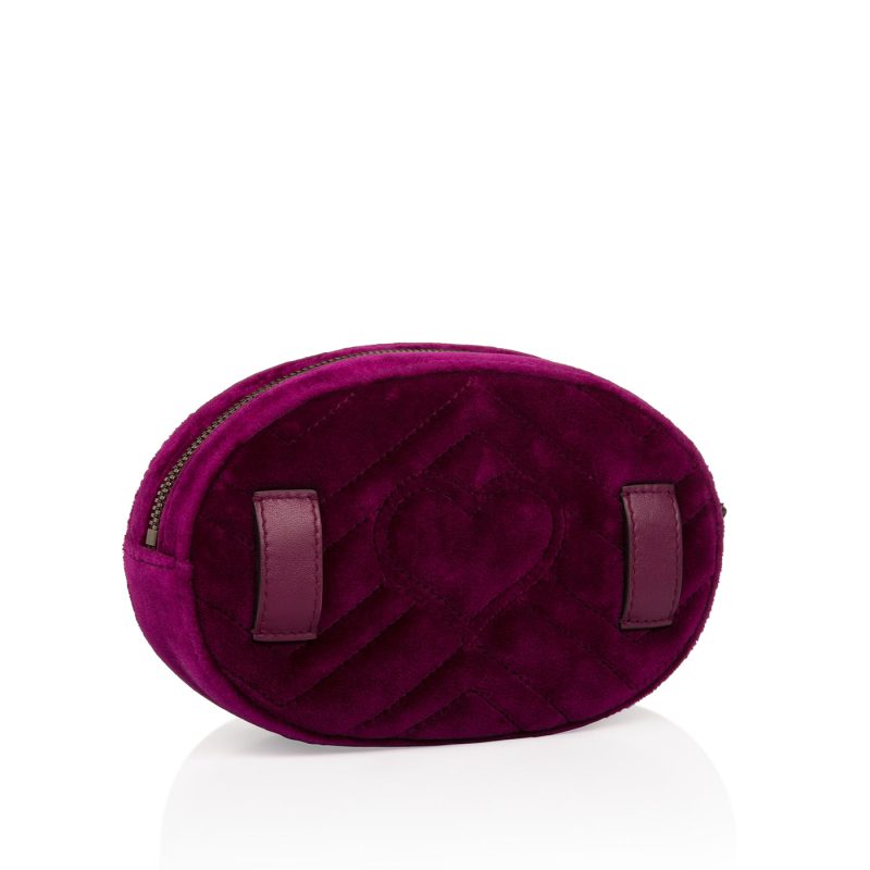 Gucci Gucci Marmont Belt Bag Fuchsia - Barde - Image 3
