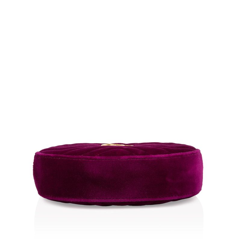 Gucci Gucci Marmont Belt Bag Fuchsia - Barde - Image 4