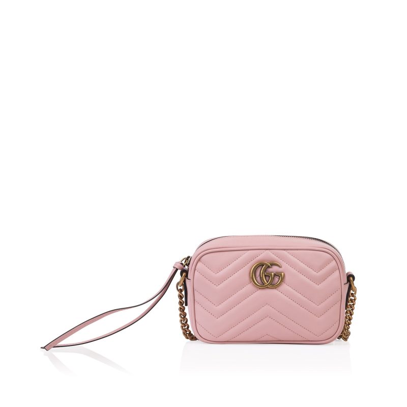 Gucci Mini Quilted Crossbody Marmont Bag - Barde - Image 5