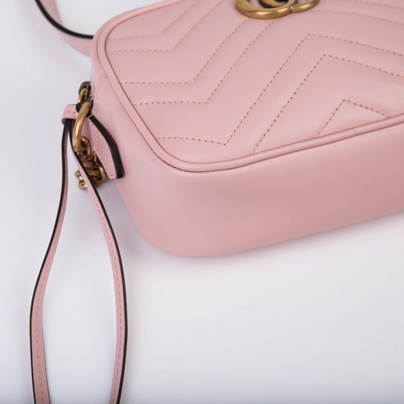 Gucci Mini Quilted Crossbody Marmont Bag - Barde - Image 8