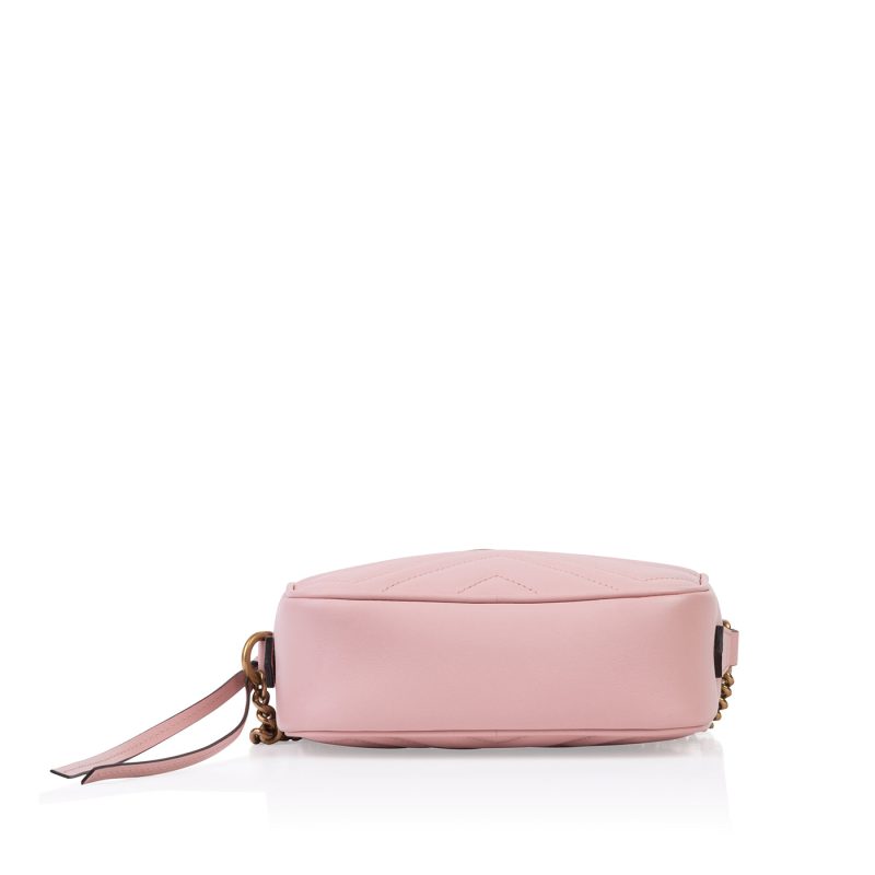 Gucci Mini Quilted Crossbody Marmont Bag - Barde - Image 4