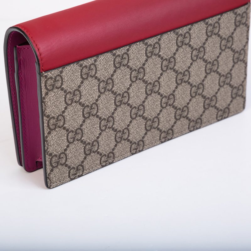 Gucci Multi-coloured GG Supreme WOC - Barde - Image 5