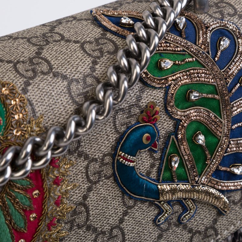 Gucci Embroidered Python Dionysus - Barde - Image 6
