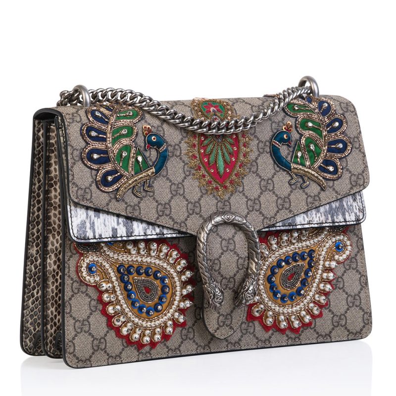 Gucci Embroidered Python Dionysus - Barde - Image 2