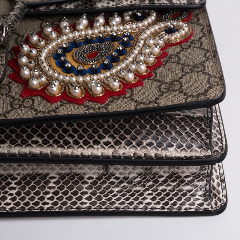 Gucci Embroidered Python Dionysus - Barde - Image 10