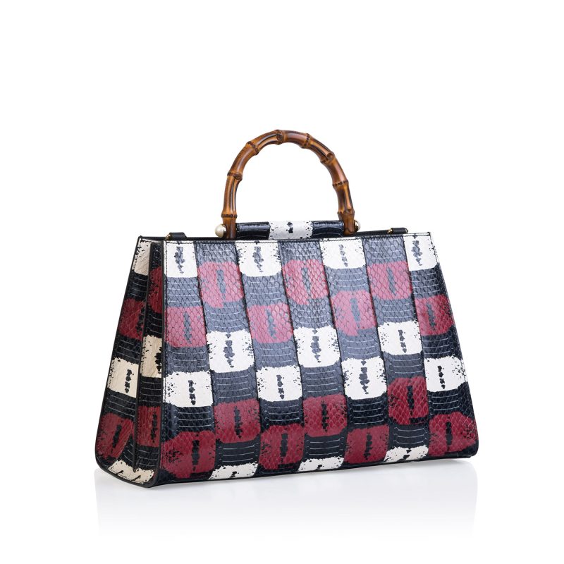Gucci Nymphaea snakeskin tote - Barde - Image 2