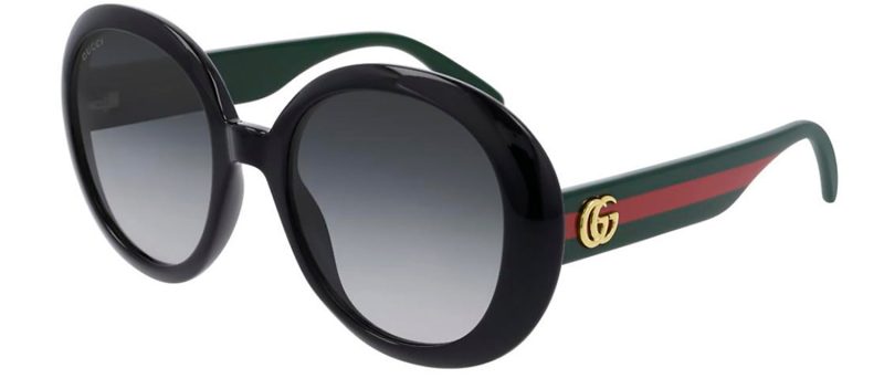 Gucci GG0712S 001 Oversized Round Sunglasses - Barde