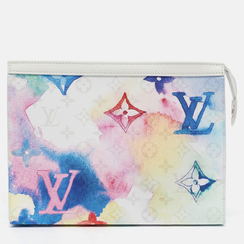 Louis Vuitton Multicolor Monogram Watercolor Pochette Voyage Mm - Barde - Image 3