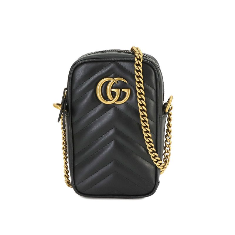 Gucci Gg Marmont  Leather Shoulder Bag () - Barde