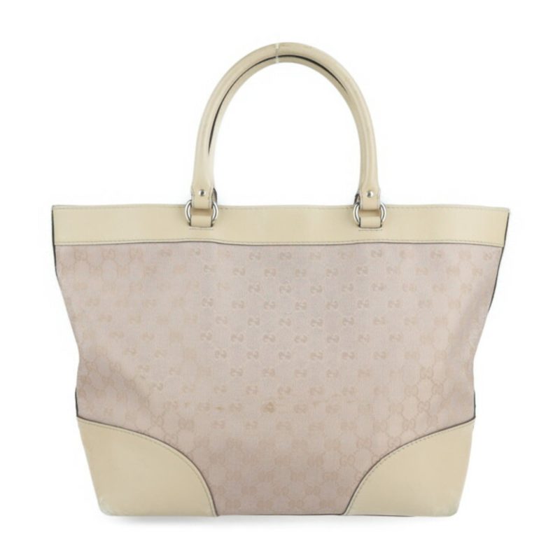 Gucci Gg Canvas  pink Gg Canvas Leather Handbag (Pre-Owned) - Barde - Image 3