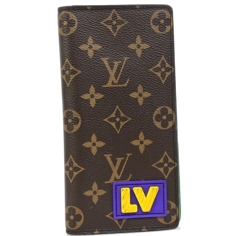 Louis Vuitton Portefeuille Brazza  Canvas Wallet - Barde