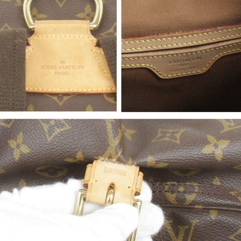 Louis Vuitton Montsouris  Canvas Backpack Bag - Barde - Image 6