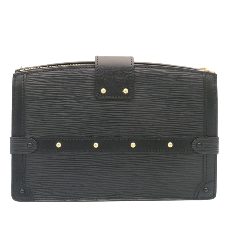 Louis Vuitton Trunk Leather Shoulder Bag - Barde - Image 2