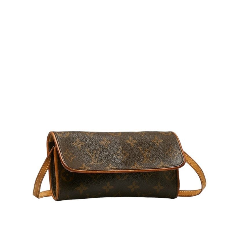 Louis Vuitton Pochette Twin  Canvas Shoulder Bag - Barde - Image 4