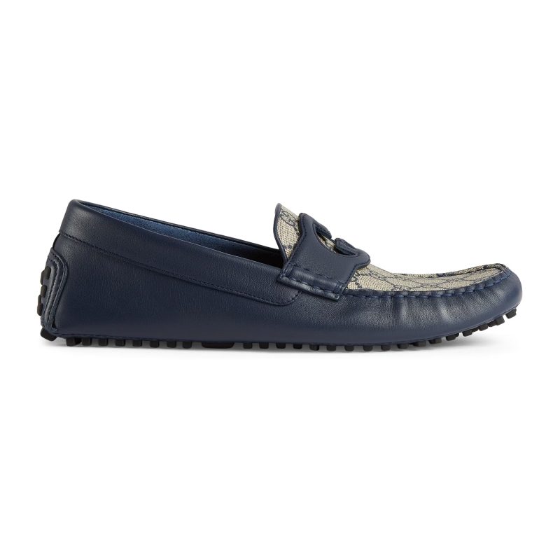 Gucci Men's Interlocking G Driver Loafers - Barde
