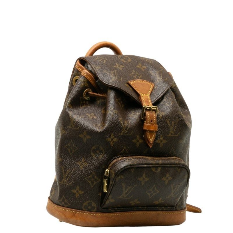 Louis Vuitton Montsouris  Canvas Backpack Bag - Barde - Image 4