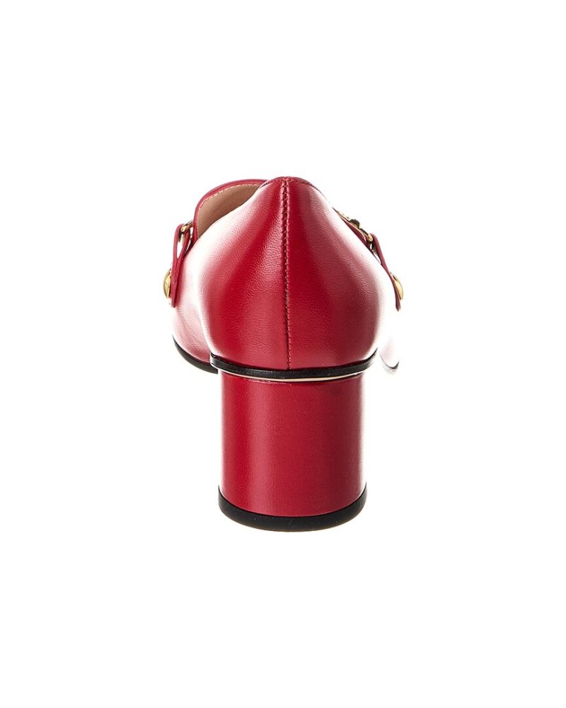 Gucci Sylvie Leather Pump - Barde - Image 3
