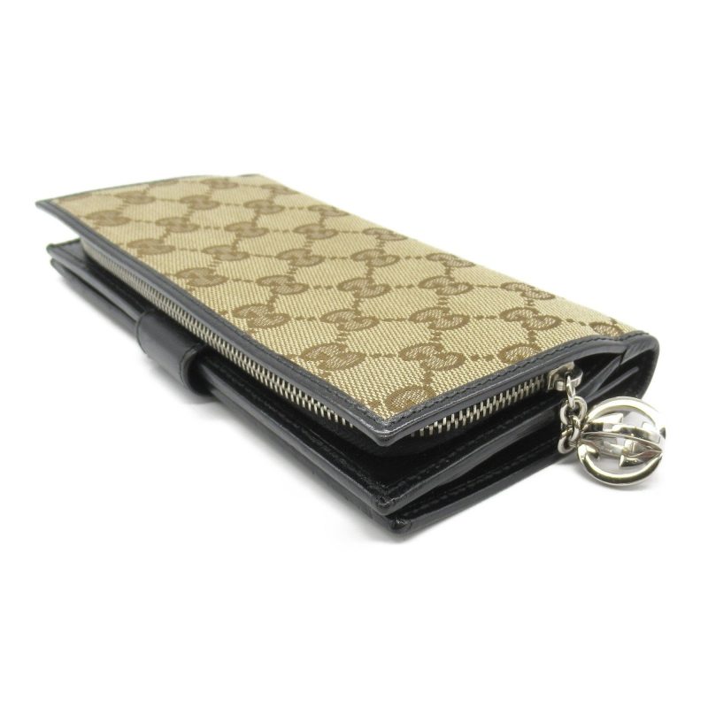 Gucci   Gg Canvas Leather Long Wallet (Bi-Fold) (Pre-Owned) - Barde - Image 5