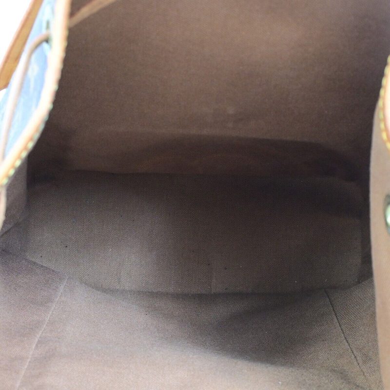 Louis Vuitton Montsouris Mm  Canvas Backpack Bag - Barde - Image 5