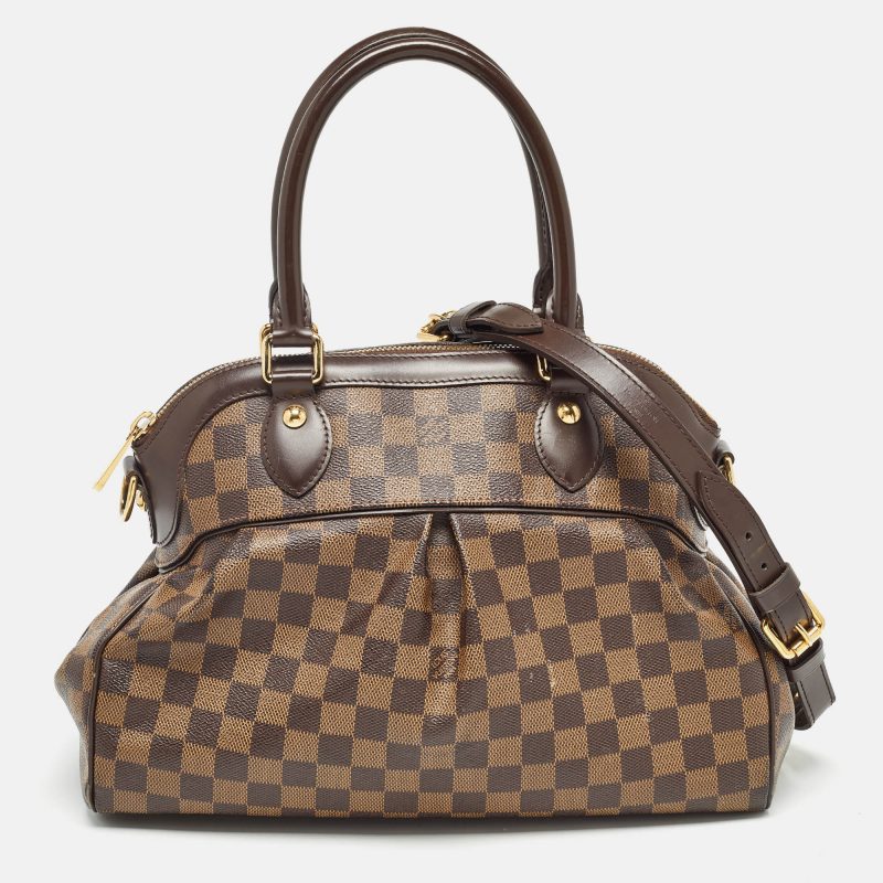Louis Vuitton Damier Ebene Canvas Trevi Pm Bag - Barde