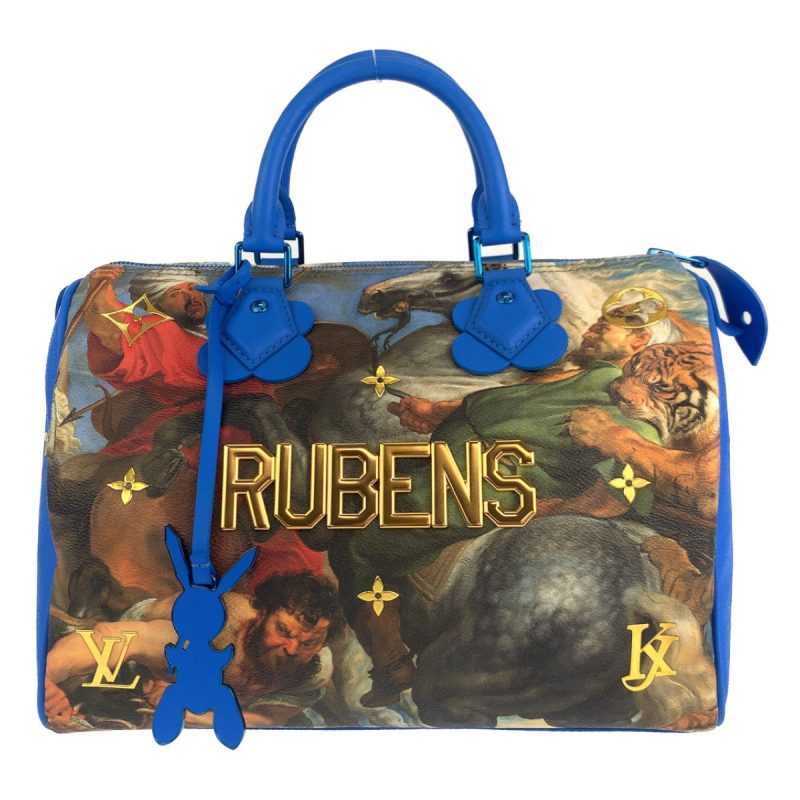 Louis Vuitton Speedy 30 Rubens Jeff Koons Handbag - Barde