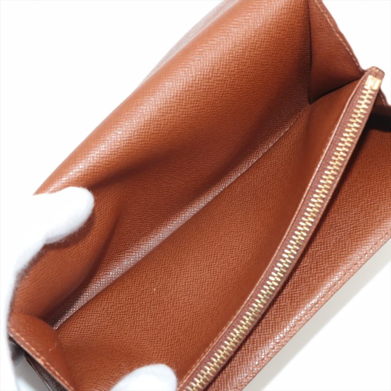 Louis Vuitton Monogram Pochette Porte Monet Creddie M61725 Th0072 Long Wallets - Barde - Image 5