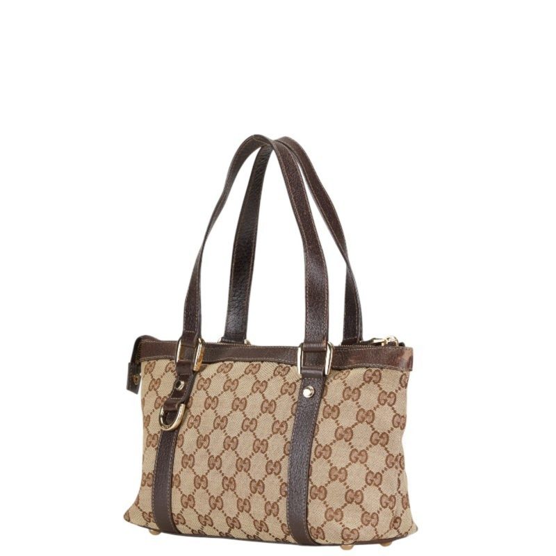 Gucci   Canvas Leather Handbag Tote Bag (Pre-Owned) - Barde - Image 2