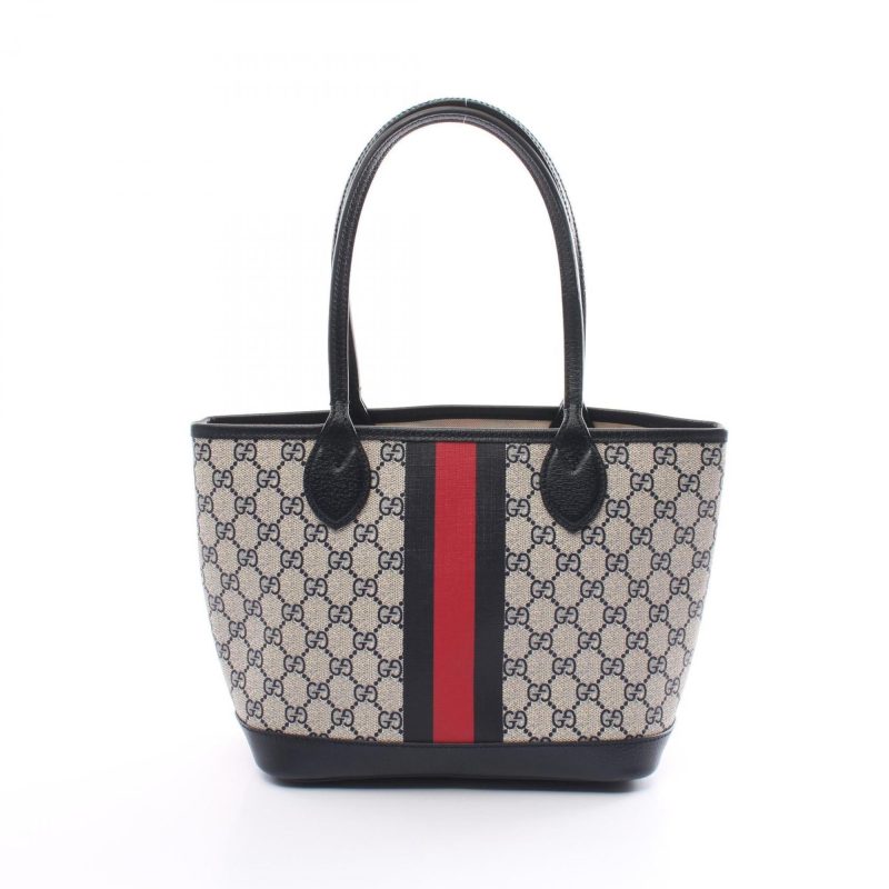 Gucci   Coated Canvas Leather Tote Bag (Pre-Owned) - Barde