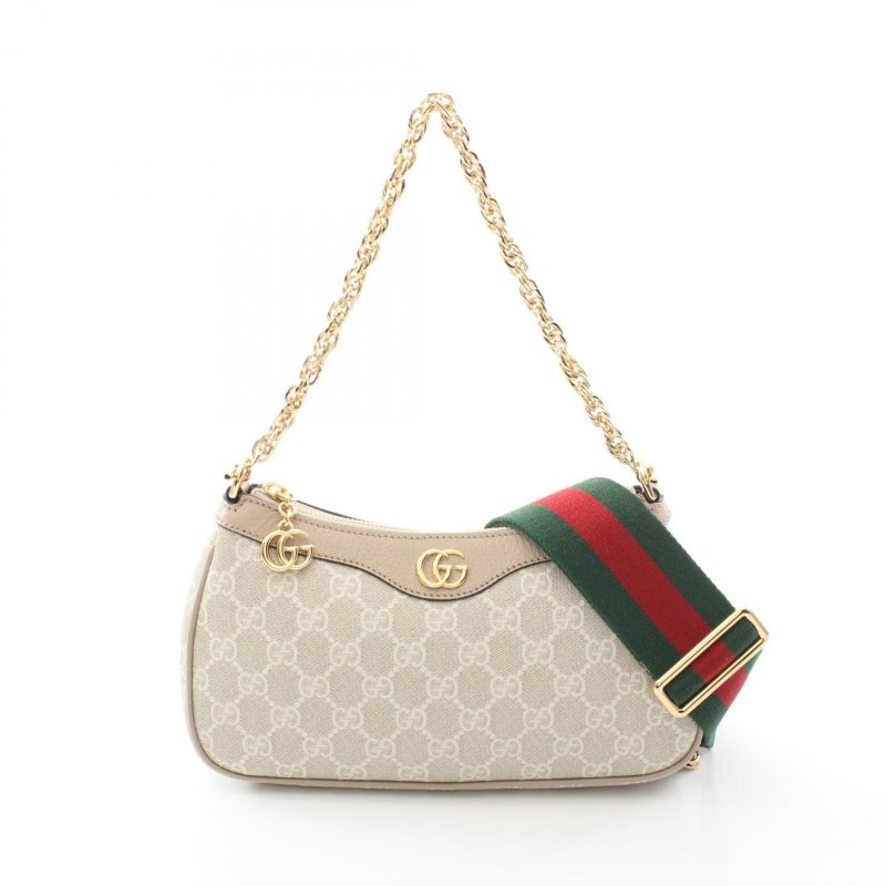 Gucci  Gg Supreme Leather Handbag (Pre-Owned) - Barde