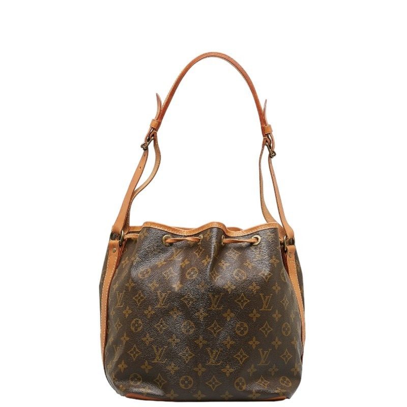 Louis Vuitton Petit Noé  Canvas Shoulder Bag - Barde - Image 4