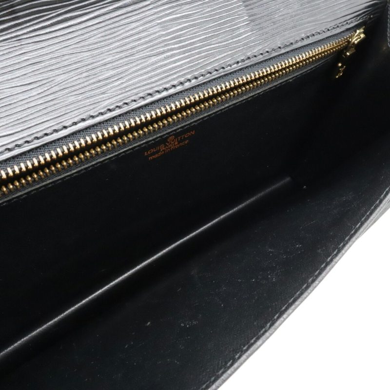 Louis Vuitton Sellier Drangonne  Leather Clutch Bag - Barde - Image 4