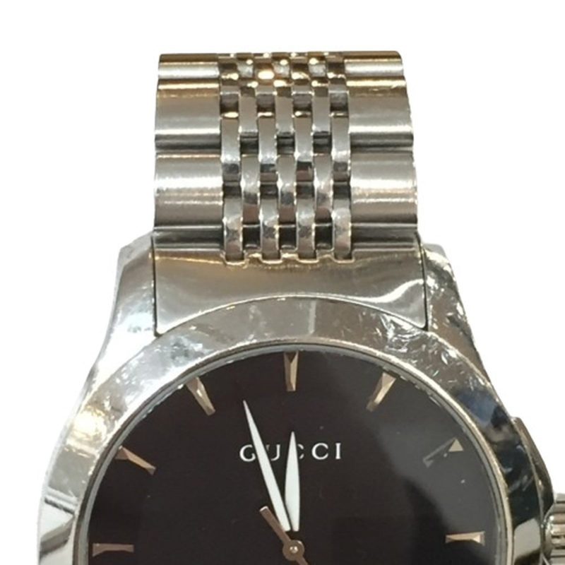 Gucci G-Timeless   Stainless Steel Wristwatch (Pre-Owned) - Barde - Image 6