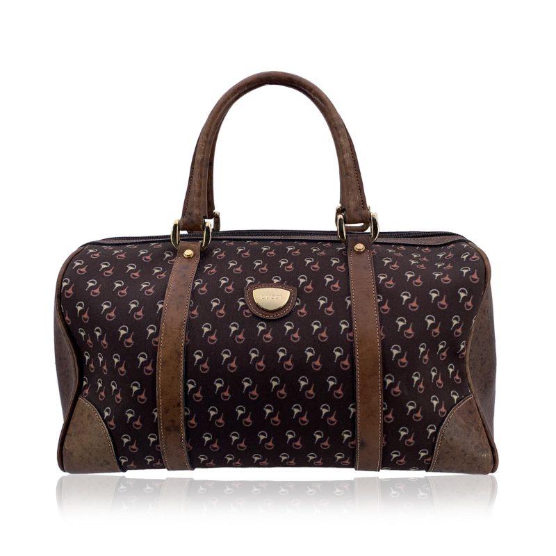 Gucci Vintage Cloth Handbag Boston - Barde
