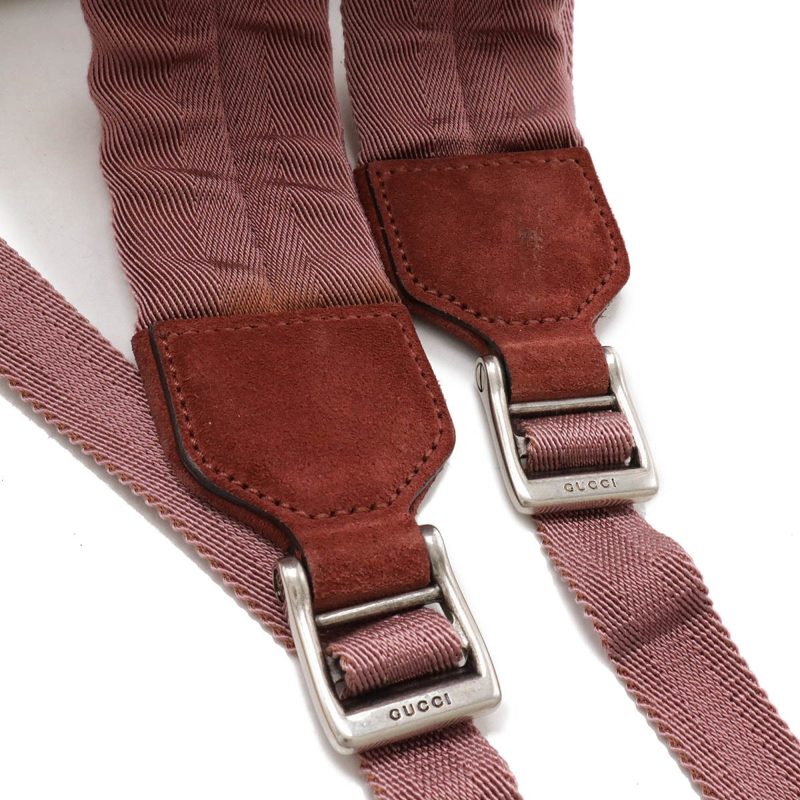 Gucci  pink Pvc Suede Backpack (Pre-Owned) - Barde - Image 6