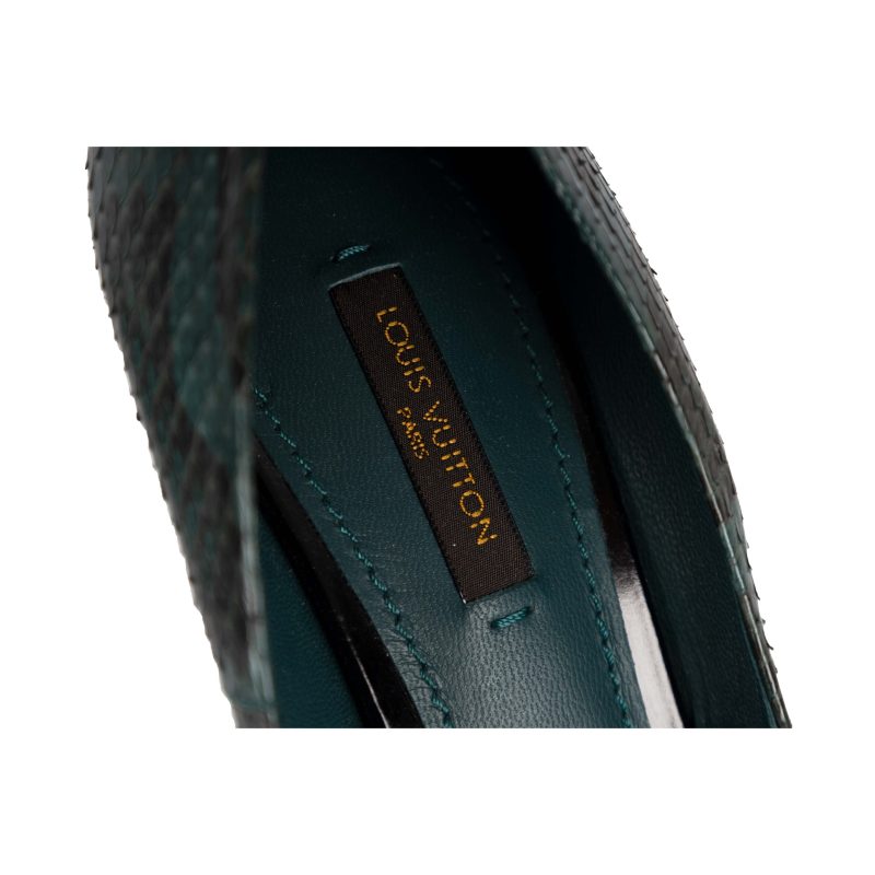 Louis Vuitton Snakeskin Eyeline Pumps - Barde - Image 4