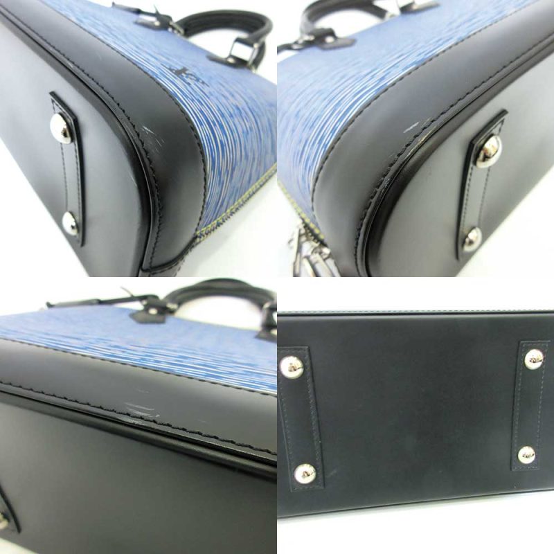 Louis Vuitton Alma PM Handbag Epi Denim - Barde - Image 3