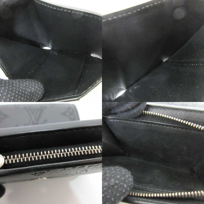 Louis Vuitton Monogram Mahina Iris XS Wallet Black - Barde - Image 5