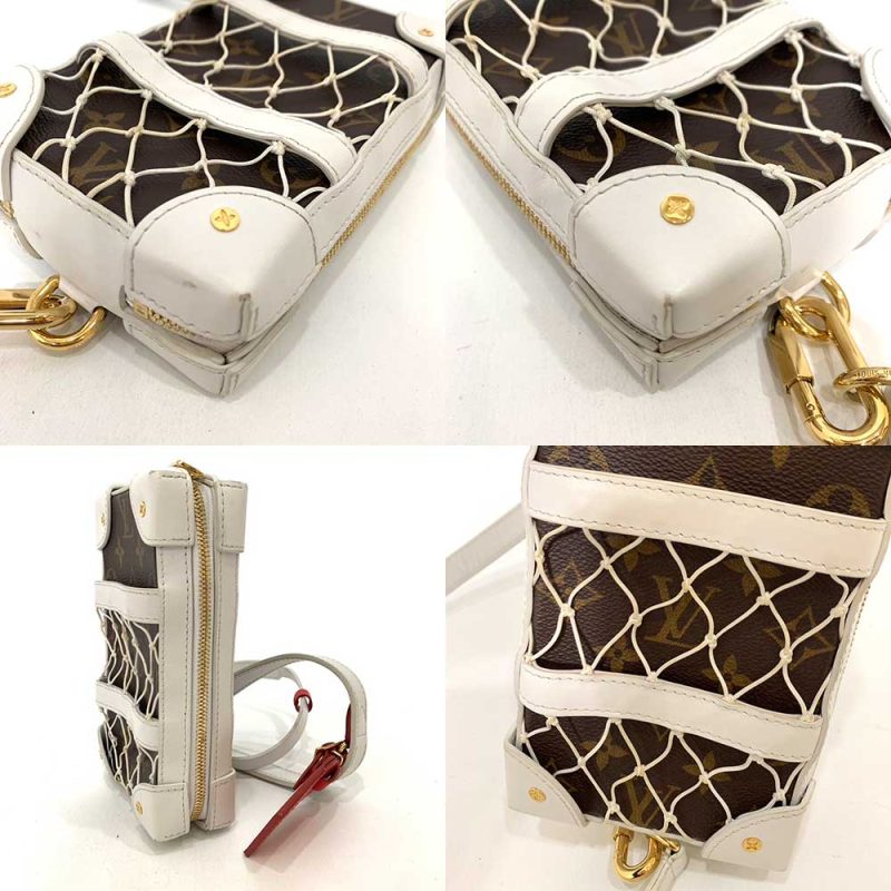Louis Vuitton Monogram Soft Trunk Phone Box Bag M80102 - Barde - Image 4