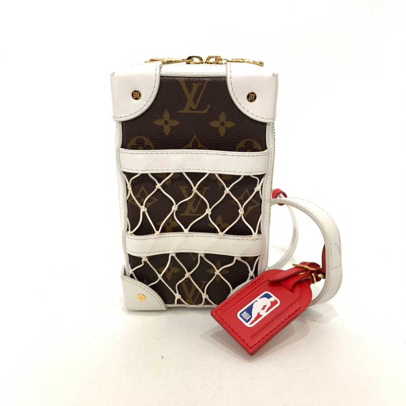 Louis Vuitton Monogram Soft Trunk Phone Box Bag M80102 - Barde