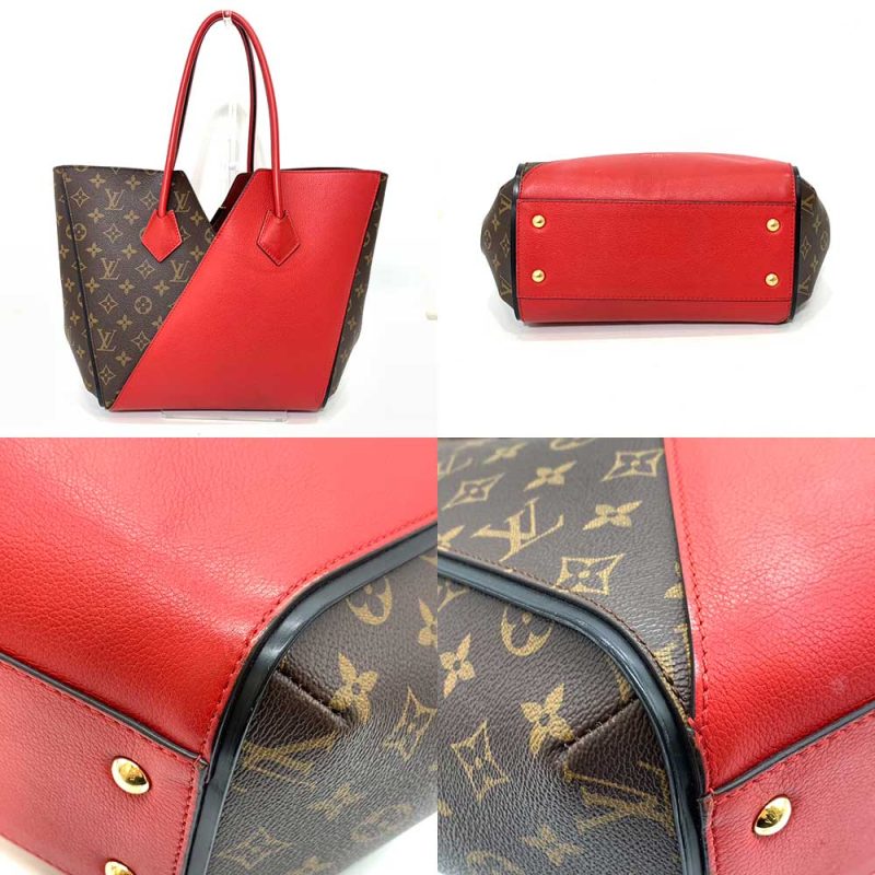 Louis Vuitton Kimono MM Tote Bag Brown Red - Barde - Image 2