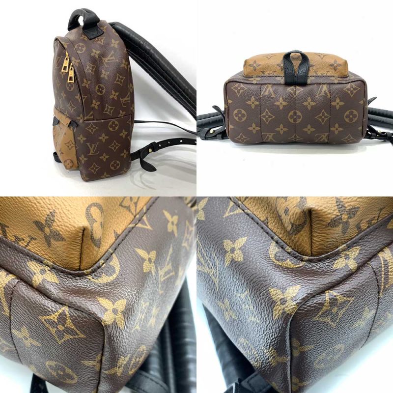 Louis Vuitton Monogram Reverse Palm Springs Backpack PM - Barde - Image 3