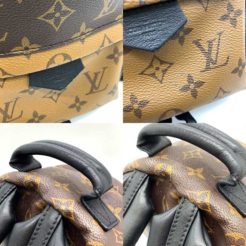 Louis Vuitton Monogram Reverse Palm Springs Backpack PM - Barde - Image 4