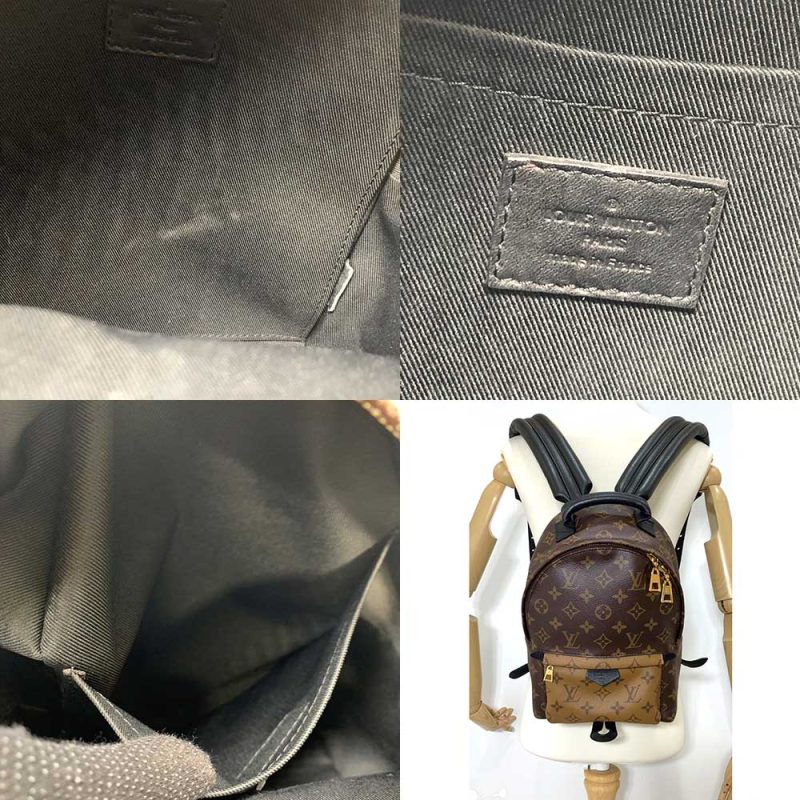 Louis Vuitton Monogram Reverse Palm Springs Backpack PM - Barde - Image 7