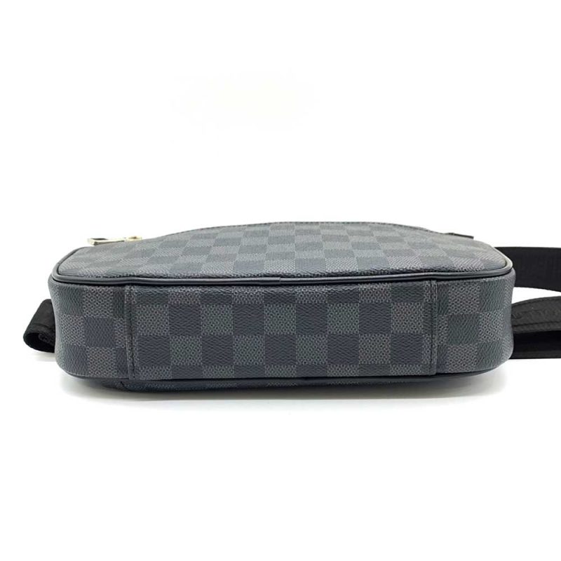 Louis Vuitton Damier Graphite Ambler Crossbody Bag - Barde - Image 3